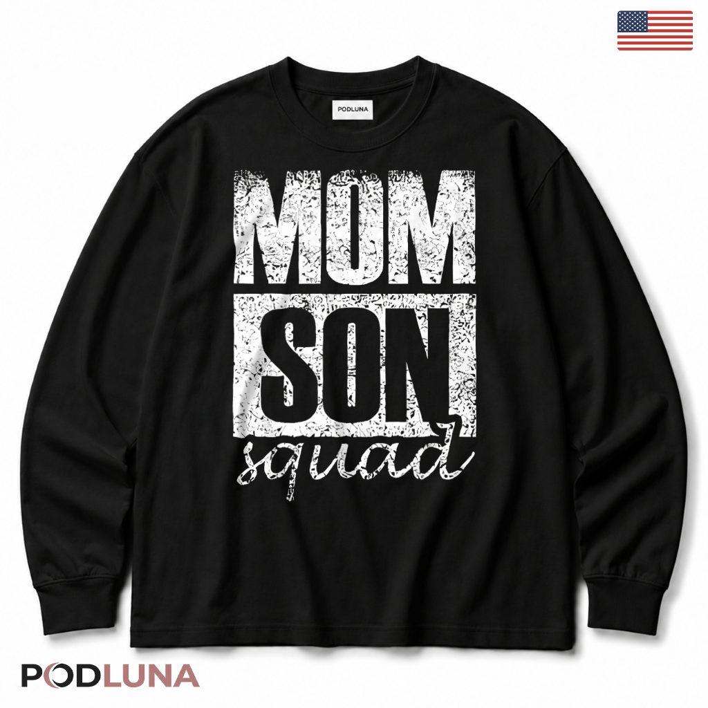 Mom Son Squad Matching Family Bonding Tank Top Mom Son Squad Matching Family Bonding Tank Top