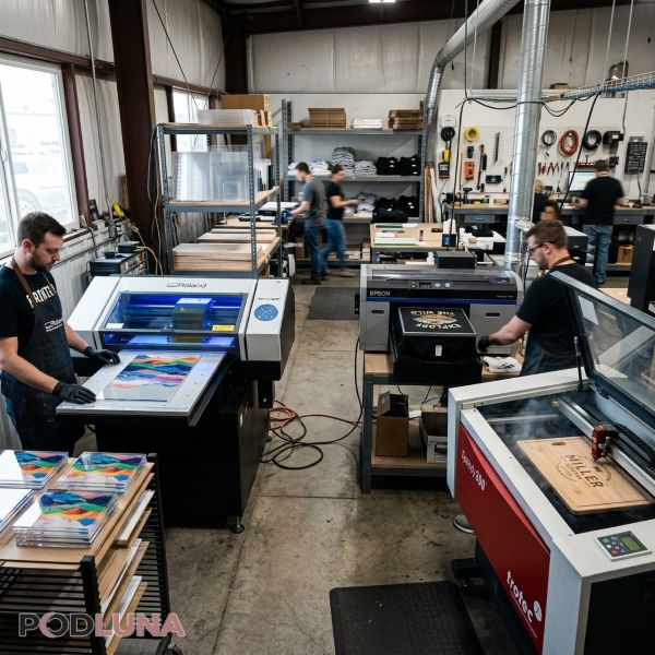 Personalized Gift Production Process Real Life