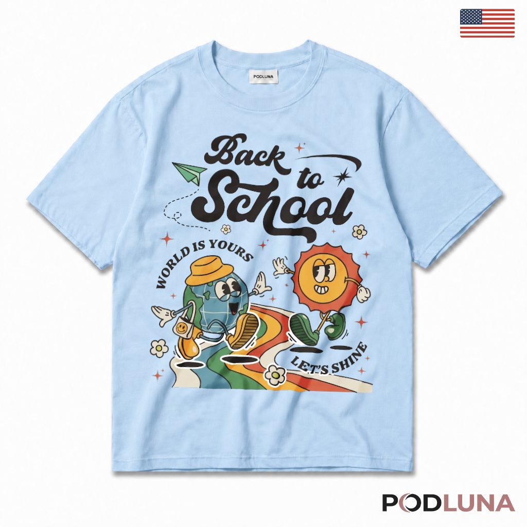 First Day Of School Teacher Student Matching T-Shirt