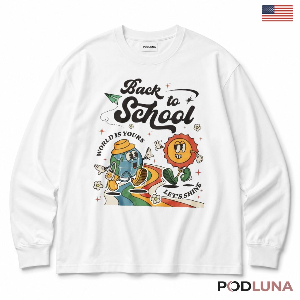 First Day Of School Teacher Student Matching Long Sleeve First Day Of School Teacher Student Matching Long Sleeve
