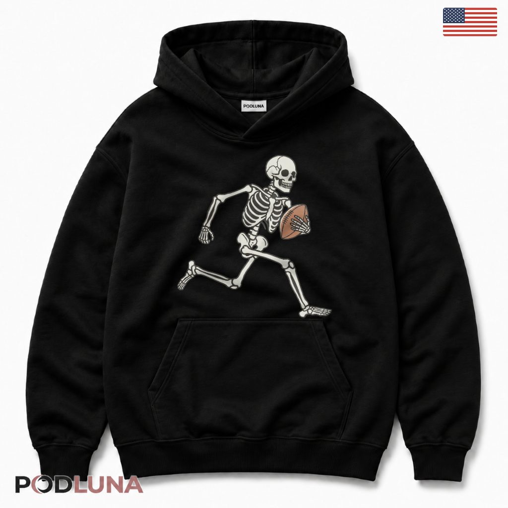 Football Skeleton Sports Hoodie Football Skeleton Sports Hoodie