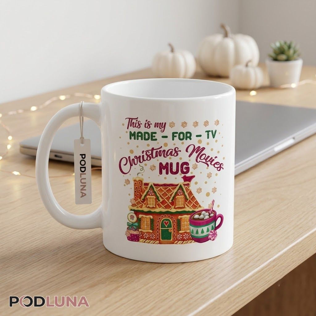 Cute Christmas Mugs This Is My Made For TV Movies Gingerbread Coffee Cup 2 Cute Christmas Mugs This Is My Made For TV Movies Gingerbread Coffee Cup 2