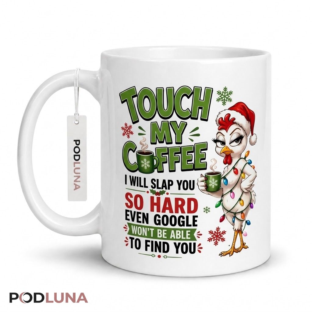 Funny Christmas Mugs Dominick The Donkey Santa Hat Funny Christmas Mugs Dominick The Donkey Santa Hat