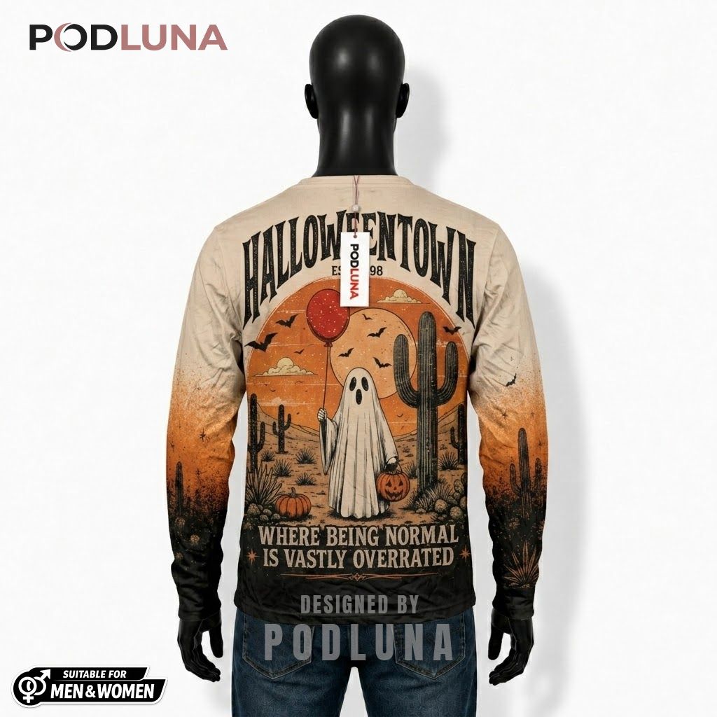 Ghost Halloween Cardigan Desert Cactus Balloon 2 Ghost Halloween Cardigan Desert Cactus Balloon 2