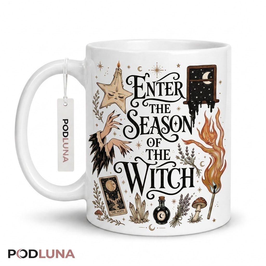 Halloween Witch Mug Season Of The Witch Tarot Mystic 1