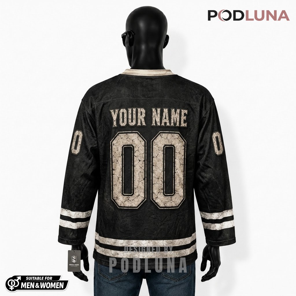 Personalized Bone Crushers Halloween Hockey Jersey 2 Personalized Bone Crushers Halloween Hockey Jersey 2
