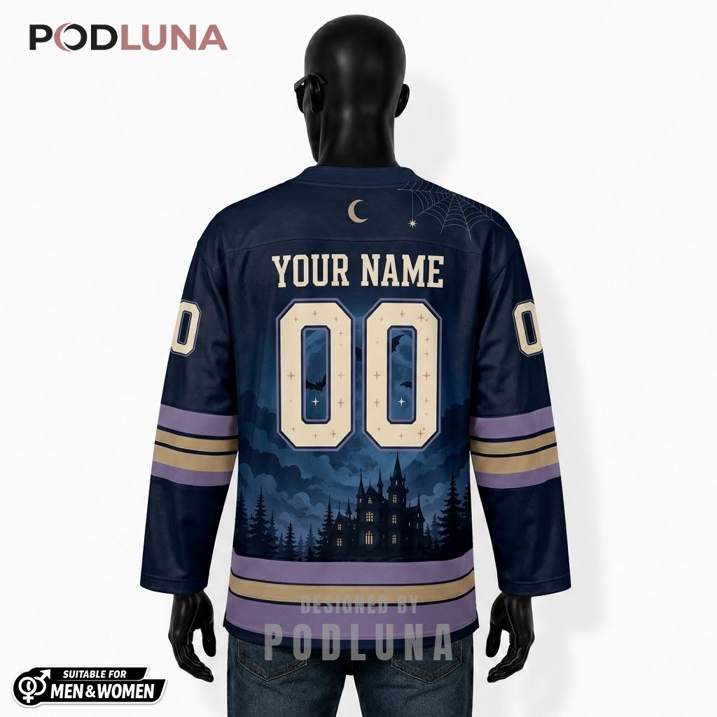 Personalized Midnight Magic Halloween Hockey Jersey 2 Personalized Midnight Magic Halloween Hockey Jersey 2