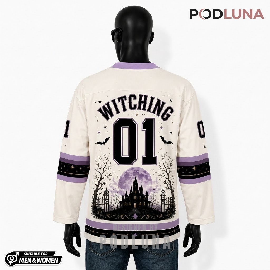 Witching Hour Halloween Hockey Jersey 2 Witching Hour Halloween Hockey Jersey 2