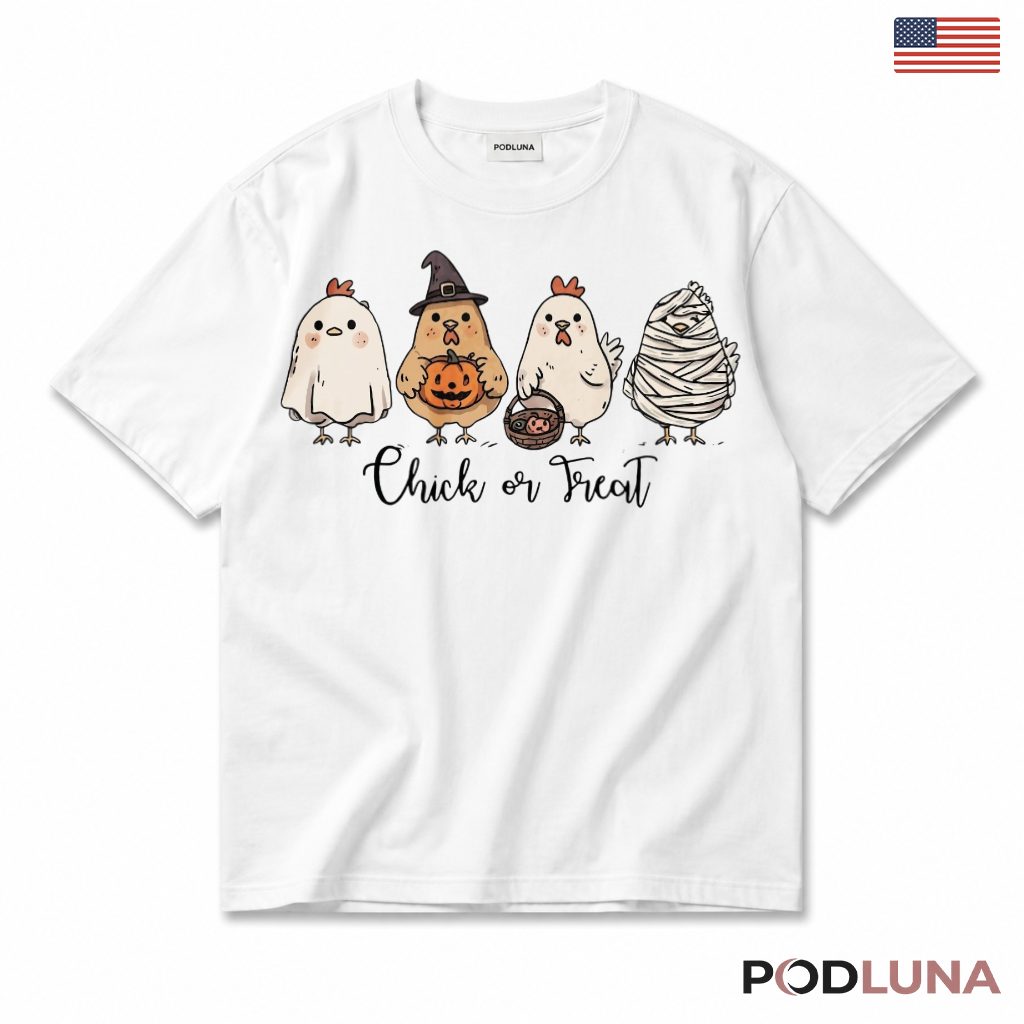 Halloween Chickens T-Shirt Chick Or Treat Costume