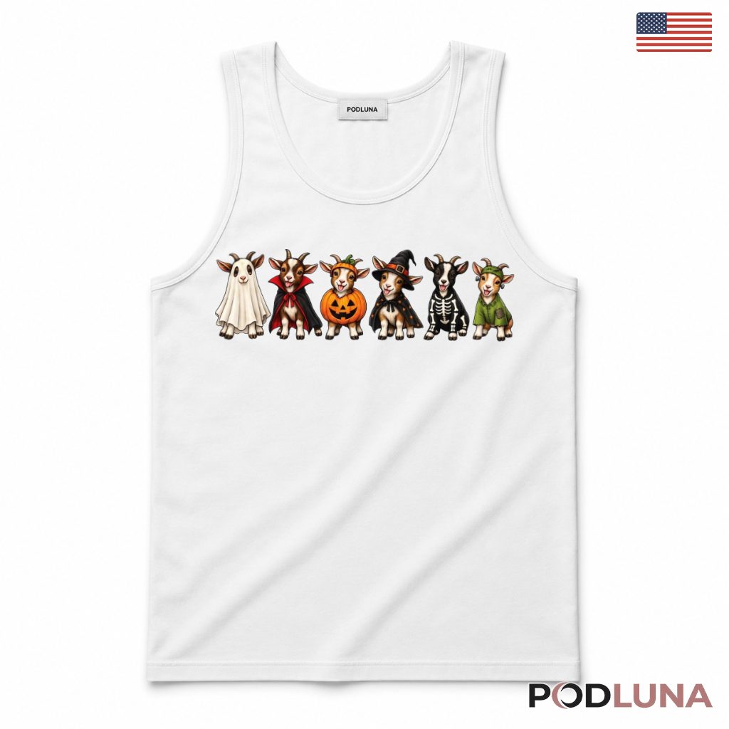 oating Halloween Costume Tank Top Spooky Farm Animal Party oating Halloween Costume Tank Top Spooky Farm Animal Party