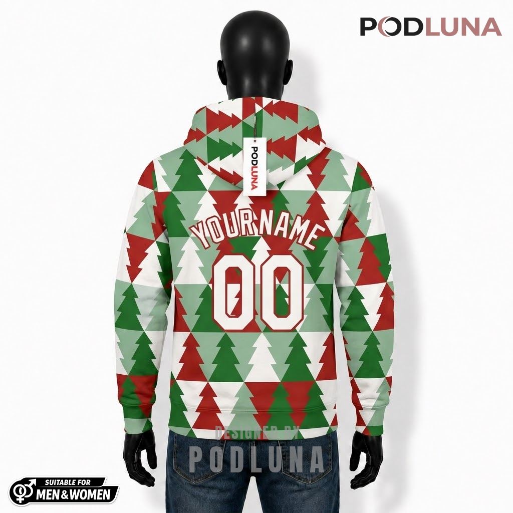 Pattern Christmas Tree Personalized 3D Hoodie 2 Pattern Christmas Tree Personalized 3D Hoodie 2